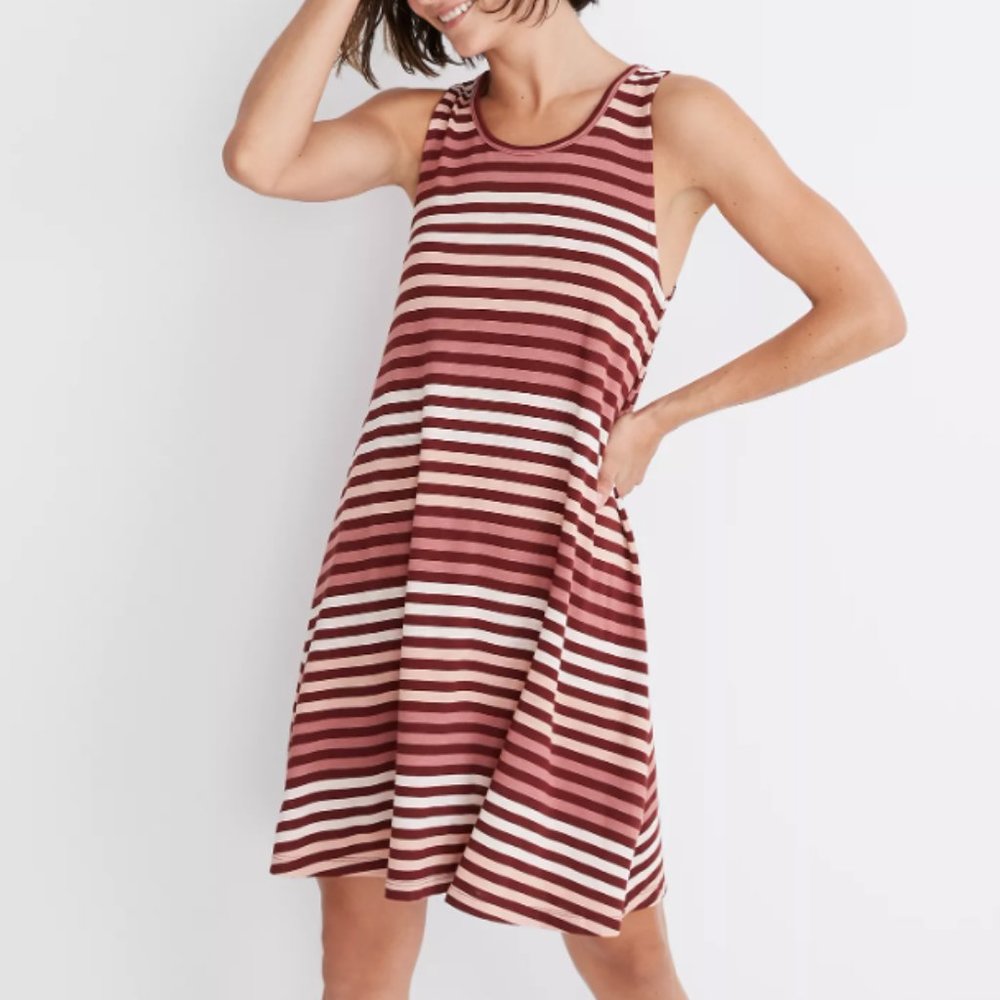 NWT Madewell High Point Tank Dress
